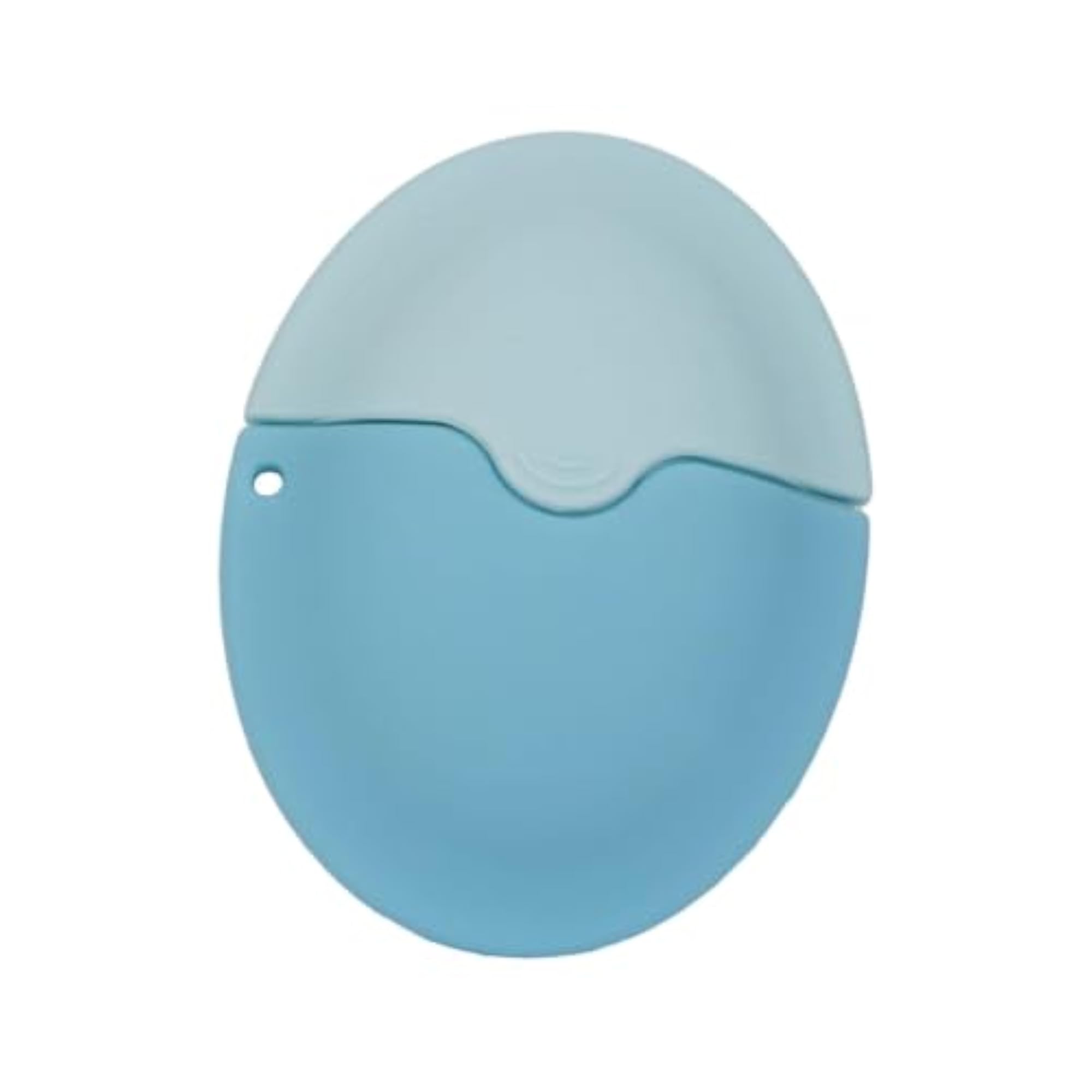 Portable Washable Sunscreen Applicator with Lid, Beach Blue